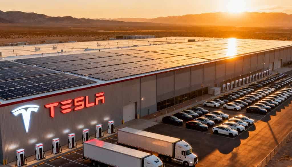 Pabrik Terbesar di Dunia Tesla Gigafactory, Amerika Serikat