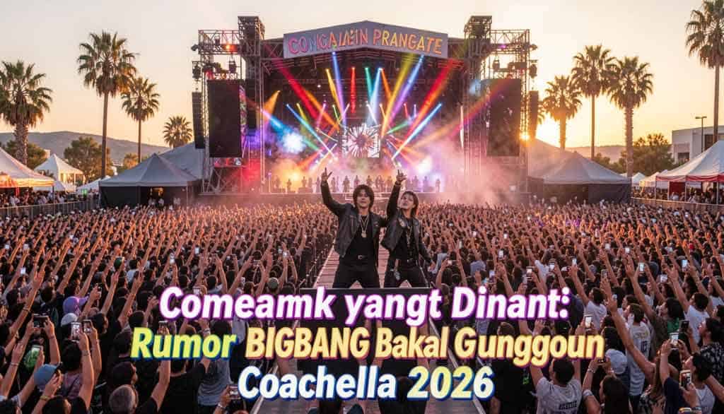 Kembalinya Sang Raja: Rumor BIGBANG Bakal Guncang Panggung Coachella 2026