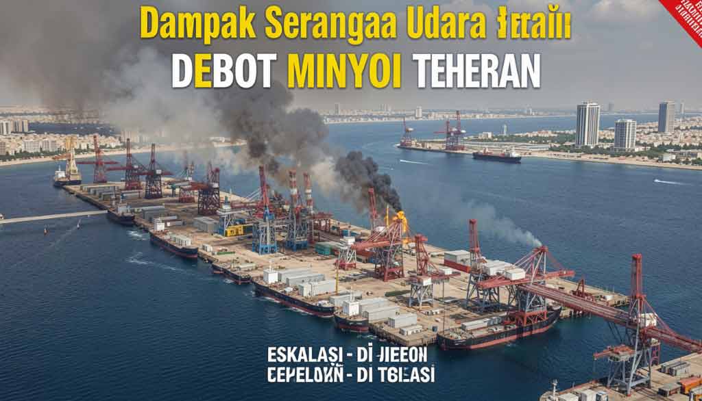 Api di Ujung Teluk: Bagaimana Serangan Udara ke Depot Minyak Teheran Mengguncang Dunia